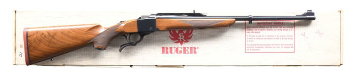 RUGER NO.1-A LIGHT SPORTER SINGLE SHOT RIFLE.