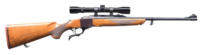 RUGER NO.1-A LIGHT SPORTER SINGLE SHOT RIFLE.