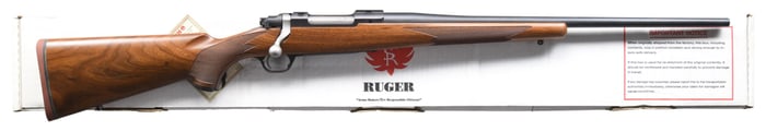RUGER MODEL 77R HAWKEYE BOLT ACTION RIFLE.