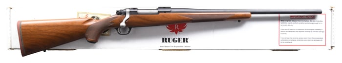RUGER MODEL 77R HAWKEYE BOLT ACTION RIFLE.