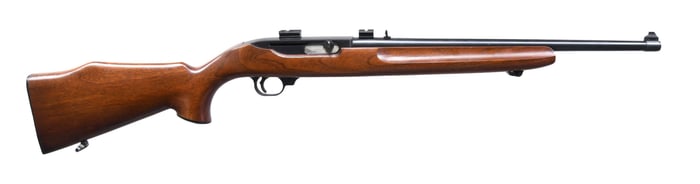 RUGER 44 FINGERGROOVE SPORTER SEMI-AUTO CARBINE.