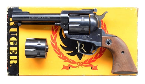 RUGER BOXED OLD MODEL 357 / 9MM BLACKHAWK