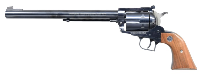 RUGER 357 MAX. NEW MODEL BLACKHAWK REVOLVER.