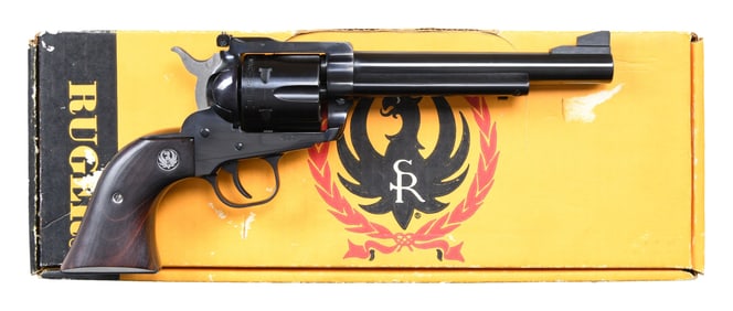 RUGER NEW MODEL BLACKHAWK BUCKEYE SPORTS  CONVERTIBLE REVOLVER.