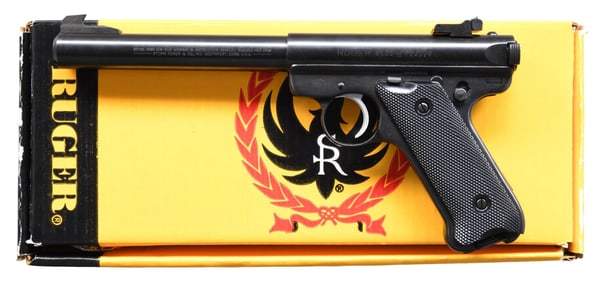 U.S. MARKED RUGER MARK II TARGET SEMI-AUTO