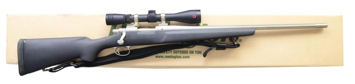 REMINGTON 700 LIGHT VARMINT BOLT ACTION RIFLE.
