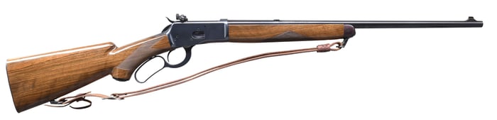 VERY NICE BROWNING MODEL 53 LEVER ACTION RIFLE.