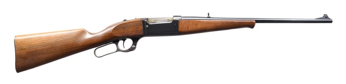 SAVAGE 99-A "SADDLE GUN" LEVER ACTION RIFLE.