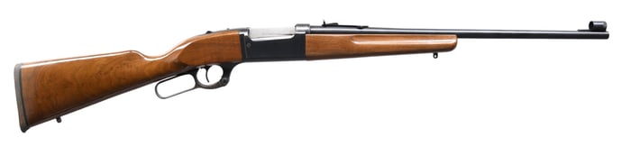 SAVAGE 99 "BRUSH GUN" LEVER ACTION RIFLE.