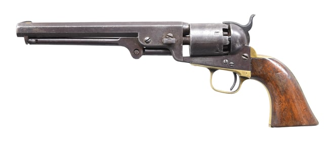 FAMOUS & HISTORIC COLT NAVY REVOLVER PRESENTED