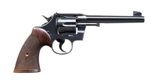 COLT OFFICER'S MODEL TARGET 3RD ISSUE HEAVY BARREL