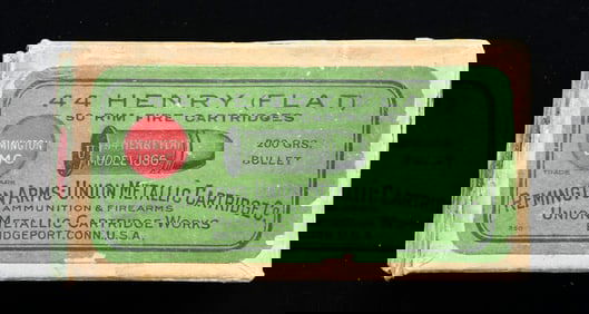 ILLUSTRATED MODEL 1866 HENRY 44 CALIBER CARTRIDGE