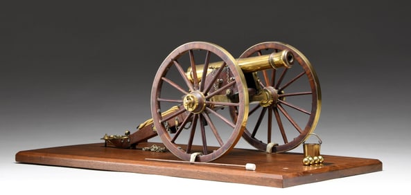 KARL J FURR 1/6 SCALE MINI 6LB CANNON.