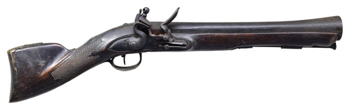 OTTOMAN MILITARY FLINTLOCK DAG BLUNDERBUSS.