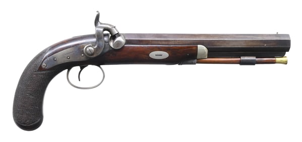 LARGE JOHN KRIDER PERCUSSION HOLSTER OR DUELLING