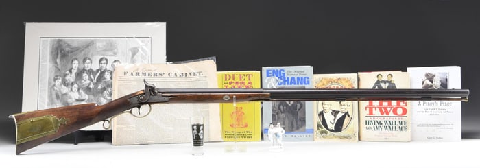 HISTORIC 1837 DATED JACOB KUNZ RIFLE MADE FOR