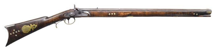 GOOD LEMAN INDIAN TACKED TRADE GUN.