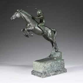 ADOLF JOSEF POHL (Austria,1872-1930) "THE AMAZON".