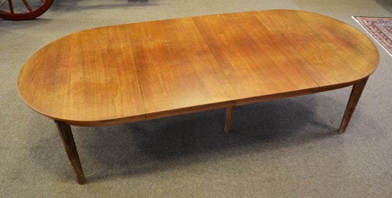 SWEDISH KARL ANDERSON TEAK DINING TABLE.