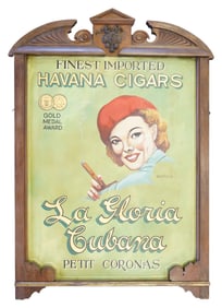 DECORATIVE 19th CENTURY TRADE SIGN WITH A SUPERB