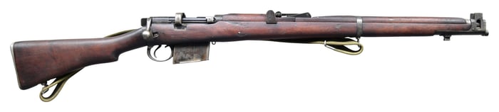 INDIAN RFI 2A1 ENFIELD BOLT ACTION RIFLE.