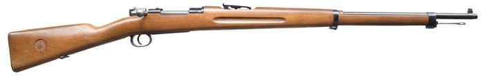 SCARCE HUSQVARNA M96 MAUSER BOLT ACTION RIFLE.
