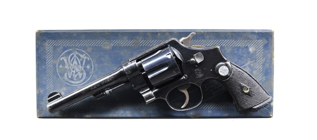 SMITH & WESSON BRAZILIAN MODEL 1917 DA REVOLVER.