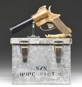 INTERESTING US WW2 ERA INTERNATIONAL 37MM FLARE