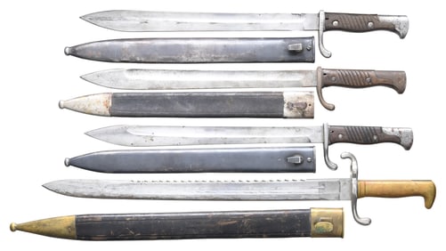 4 IMPERIAL GERMAN BAYONETS