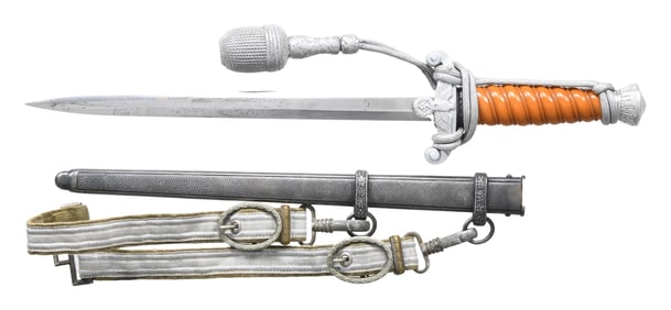 WWII GERMAN ARMY DAGGER BY TIGER.