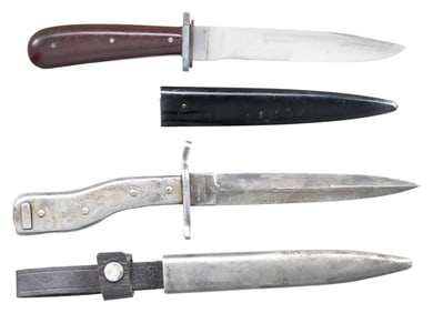 2 GERMAN EDGED WEAPONS