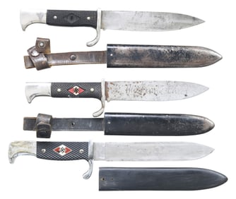 3 HJ BELT KNIVES