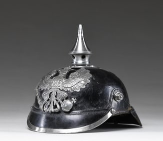 WWI PRUSSIAN INFANTRY SPIKE HELMET.