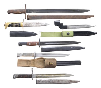 6 FOREIGN EDGED WEAPONS