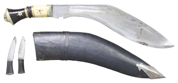 NEPALESE KUKRI KNIFE.