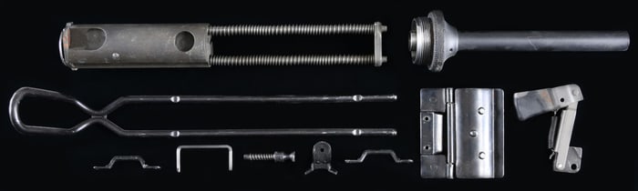 US M3 "GREASE GUN" SMALL PARTS.