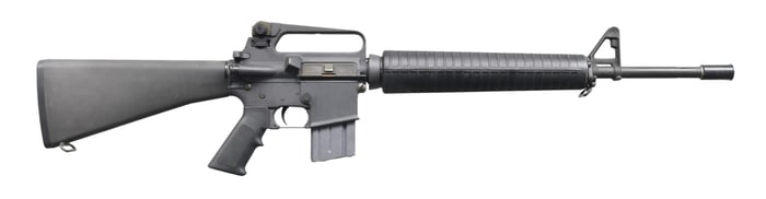 VERY CLEAN AR15 A2 HBAR SPORTER RIFLE WITH 22 LR
