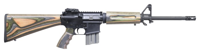 WOOD STOCKED BUSHMASTER XM15-E2S SEMI-AUTO