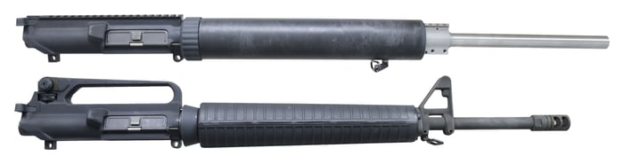 LOT OF TWO ARMALITE AR10 UPPERS.
