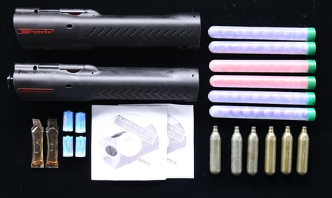 2 PEPPERBALL LIFELITE CO2 HOME DEFENSE KITS.