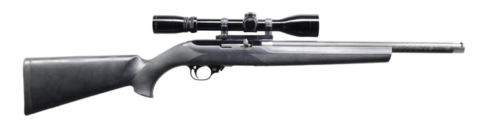 CUSTOM RUGER 10/22 SEMI AUTO RIFLE.