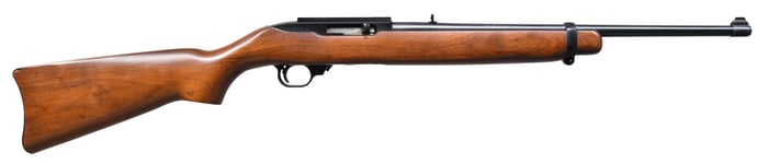 RUGER WALNUT STOCKED MODEL 10/22 SEMI-AUTO
