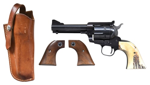 CUSTOM RUGER 41 MAG. FLAT TOP BLACKHAWK REVOLVER.