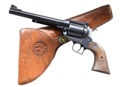 RUGER NM SUPER BLACKHAWK REVOLVER & FACTORY FLAP