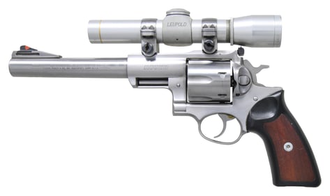 44 MAG. RUGER SUPER REDHAWK DA REVOLVER WITH