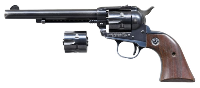 RUGER OLD MODEL SINGLE-SIX CONVERTIBLE REVOLVER.