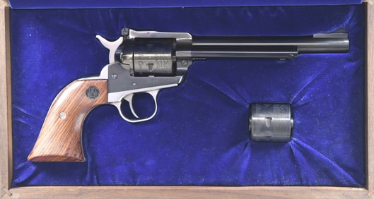 RUGER NM SINGLE-SIX COLORADO CENTENNIAL REVOLVER.