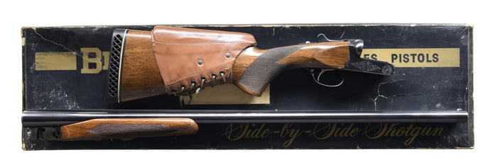 BROWNING BSS BOXLOCK SXS SHOTGUN WITH BOX.