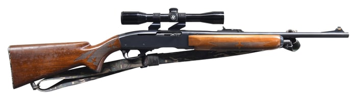 REMINGTON MODEL 742 WOODSMASTER SEMI AUTO CARBINE.