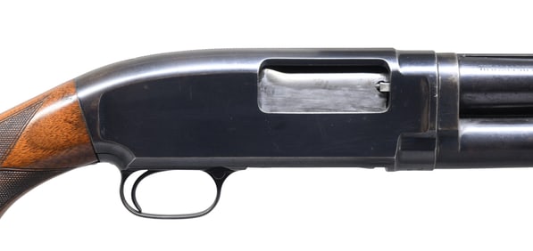 WINCHESTER MODEL 12 PUMP SHOTGUN.